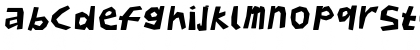 BullerBuPapercut Bold Italic Font