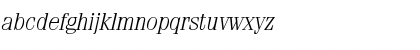 ITC Fenice Light Italic Font