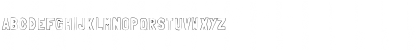 Folk outline Font Folk outline Font