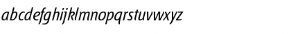 Fontana ND Aa OsF Italic Font