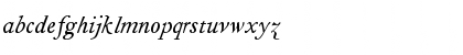 Fournier MT Italic Tall Caps Font