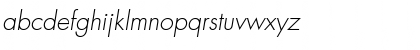 Futura Light Oblique Font Futura Light Oblique Font
