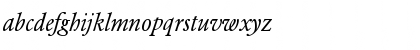 Garamond BE Italic OsF Font Garamond BE Italic OsF Font