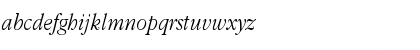 ITC Garamond Light Narrow Italic Font