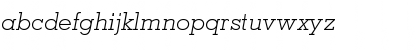 Geometric Slabserif 703 Light Italic Font