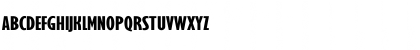 GilmoreSansExtBolExtCondTitl Regular Font