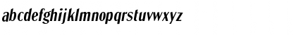 GlobeCondL-Oblique Regular Font