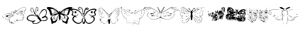 ButterflyHeaven Regular Font ButterflyHeaven Regular Font