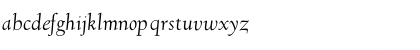 GoudyVillage H-Italic Font