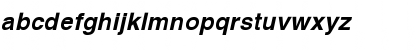 HeliosC Bold Italic Font