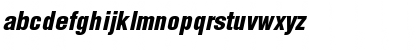 Helvetica Condensed Black Oblique Font