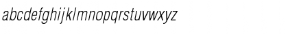 Helvetica Condensed Light Oblique Font