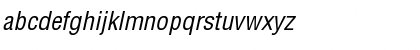 Helvetica Condensed Oblique Font