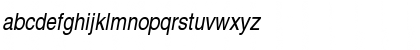 Helvetica Narrow Oblique Font