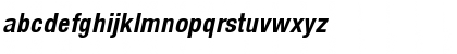 Helvetica Neue LT Std 77 Bold Condensed Oblique Font