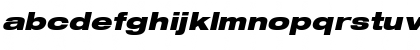 Helvetica Neue LT Std 93 Black Extended Oblique Font