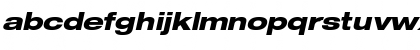 Helvetica Neue LT Std 83 Heavy Extended Oblique Font