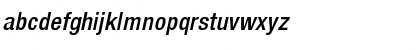 Helvetica Neue LT Std 67 Medium Condensed Oblique Font