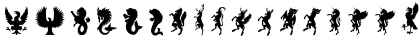 Heraldry OT Symbols Font Heraldry OT Symbols Font
