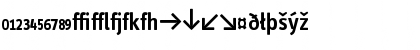 InfoDispSemibold RomanExp Font InfoDispSemibold RomanExp Font