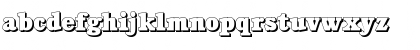 CalgaryShadow-Heavy Regular Font CalgaryShadow-Heavy Regular Font