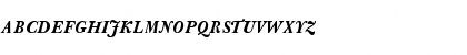 J Baskerville Caps Bold Italic Font