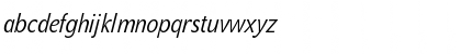 JohnSansCond Lite Pro Italic Font