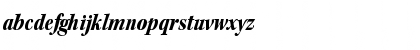 Kepler Std Black Condensed Italic Subhead Font