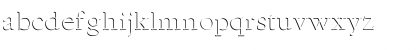 LHF Light Face Roman Regular Font LHF Light Face Roman Regular Font