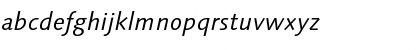LinotypeSyntaxOsF Italic Font