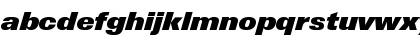 LinotypeUnivers BasicXBlackItalic Font LinotypeUnivers BasicXBlackItalic Font