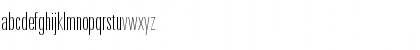 LinotypeUnivers CompUltraLight Font LinotypeUnivers CompUltraLight Font