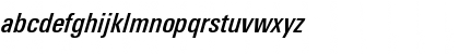 LinotypeUnivers CondMediumItalic Font LinotypeUnivers CondMediumItalic Font
