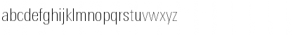 LinotypeUnivers CondUltraLight Font LinotypeUnivers CondUltraLight Font
