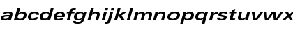 LinotypeUnivers ExtdBoldItalic Font LinotypeUnivers ExtdBoldItalic Font