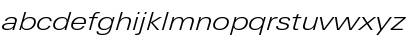 LinotypeUnivers ExtdLightItalic Font LinotypeUnivers ExtdLightItalic Font