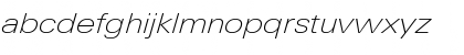 LinotypeUnivers ExtendedThinItalic Font LinotypeUnivers ExtendedThinItalic Font