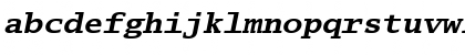 Lucida Typewriter Bold Oblique Font Lucida Typewriter Bold Oblique Font