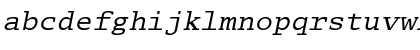 Lucida Typewriter Oblique Font Lucida Typewriter Oblique Font