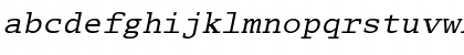 Lucida Typewriter Oblique Font Lucida Typewriter Oblique Font