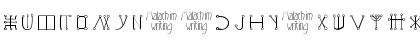MalachimWriting Regular Font