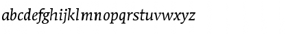 MendozaEF BookItalic Font MendozaEF BookItalic Font