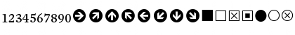 Mercury Numeric G1 Roman Font