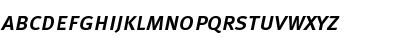 MetaMediumCapsC Italic Font