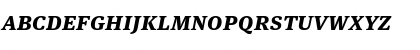 MetaSerifSc-BoldIta Regular Font