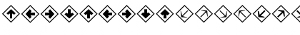 MiniPics DirectionalDA Font MiniPics DirectionalDA Font