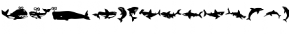 MiniPics LilFishies Font MiniPics LilFishies Font