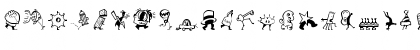 MiniPics MardiGrasHip Font MiniPics MardiGrasHip Font
