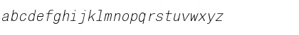 MonoCondensedC Italic Font MonoCondensedC Italic Font