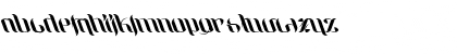 UniLeaf Italic Font